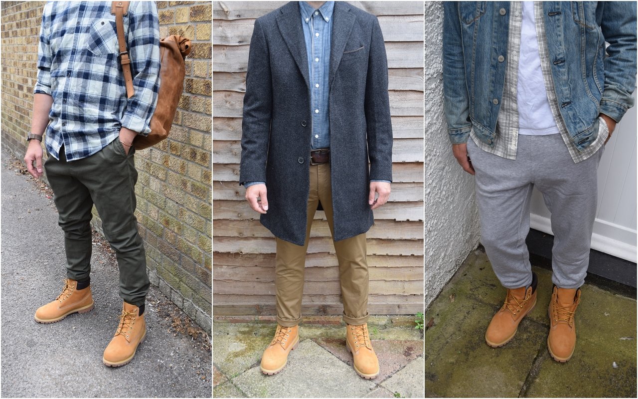 smart casual with timberland boots