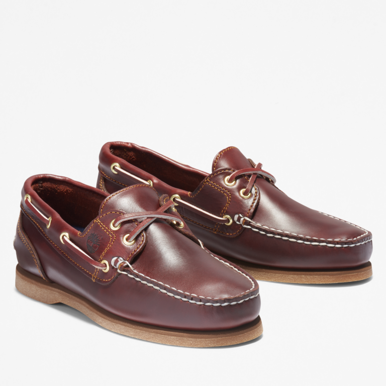 Women's Classic 2-Eye Leather Boat Shoes - Timberland - Malaysia