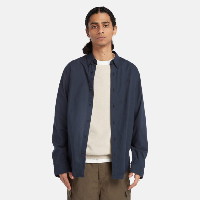 Men’s Long Sleeve Poplin Shirt