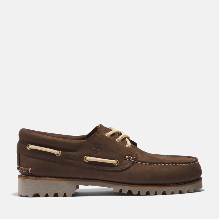 Men’s 3-Eye Lug Handsewn Boat Shoe