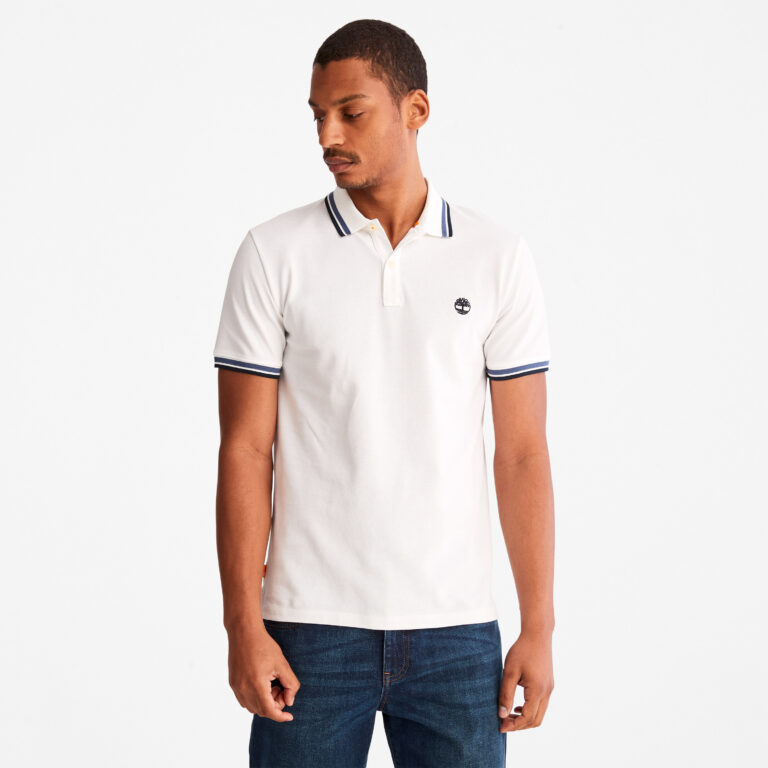 Men’s Millers River Tipped Pique Polo Shirt