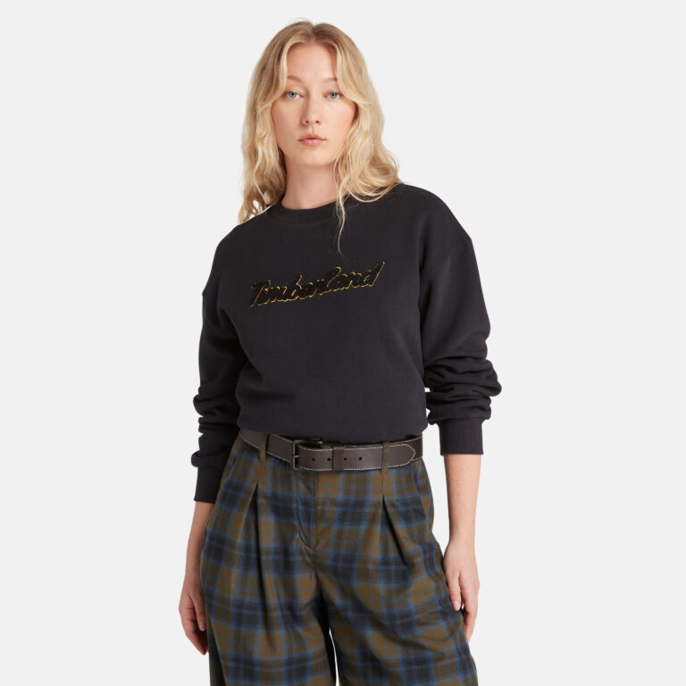 Women’s Long Sleeve Logo Crew