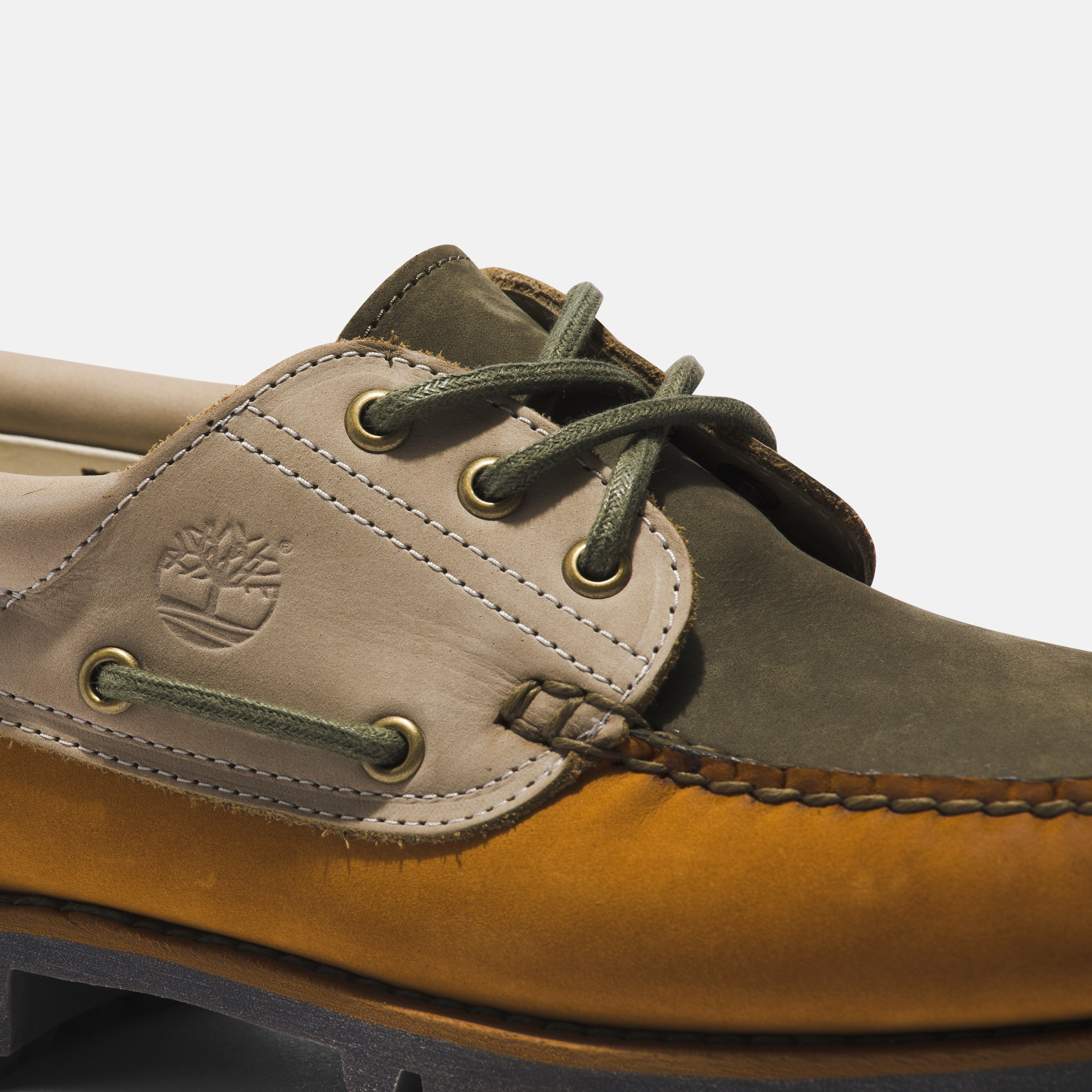 Men's 3-Eye Lug Handsewn Boat Shoes - Timberland - Malaysia