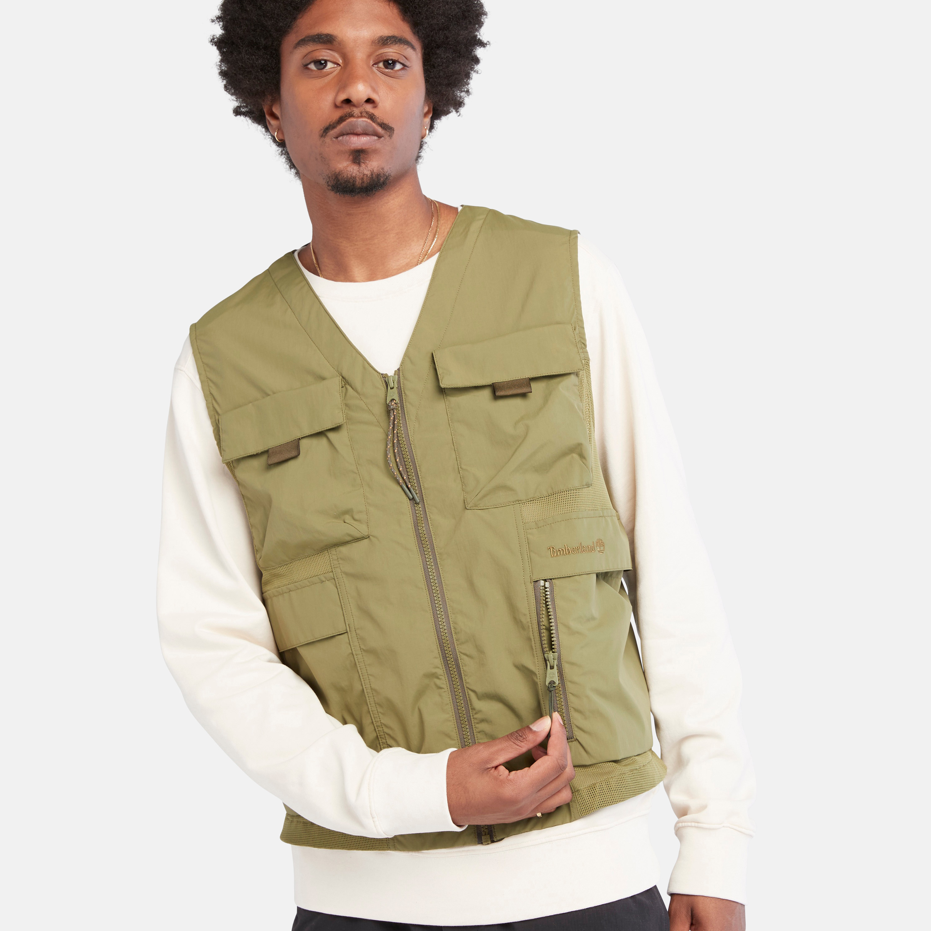 Flynn Utility Vest In Sand Avaider #40 Flynn Utility Vest In Sand Avaider
