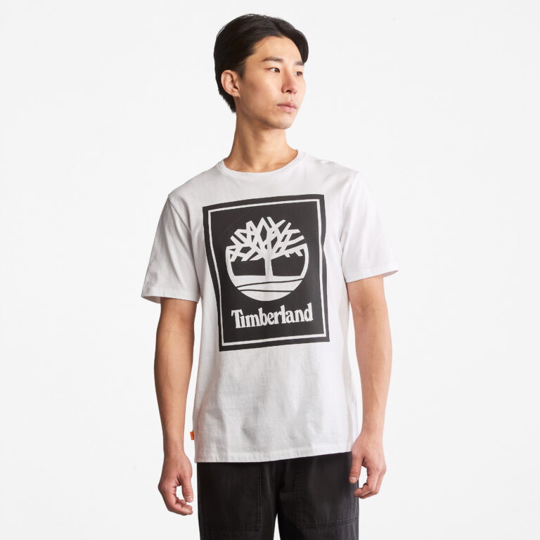 Men’s Unisex SS Front Stack Logo Tee