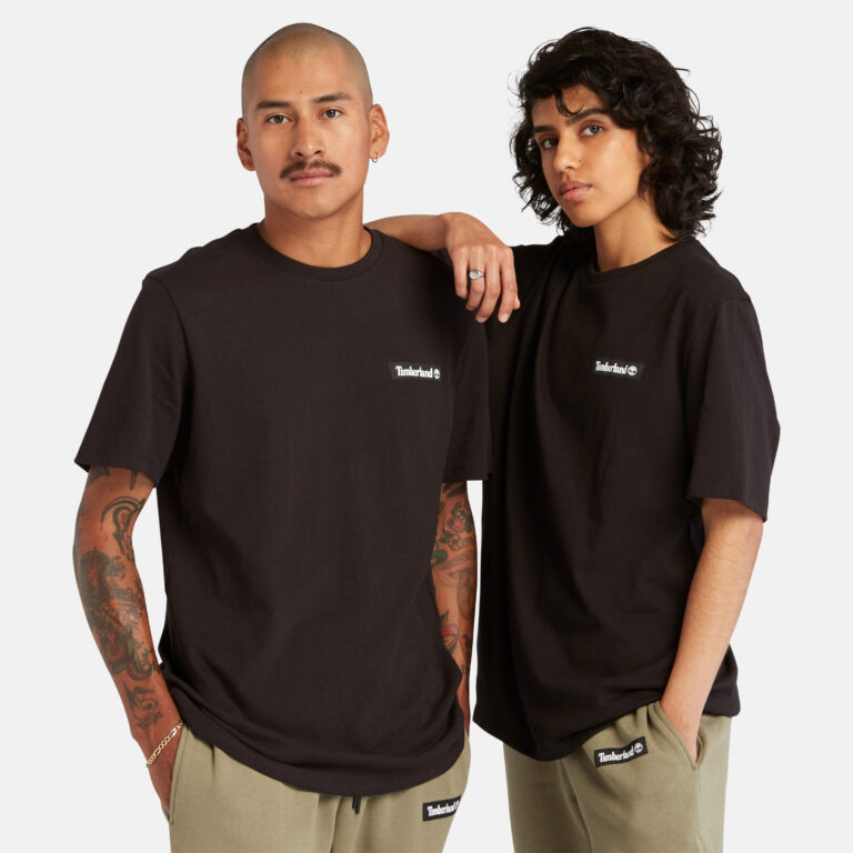Men’s Unisex SS Heavyweight Woven Badge Tee