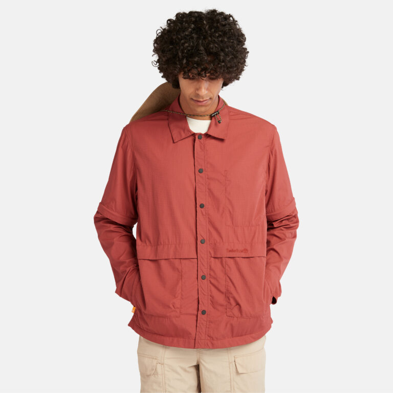Men’s Durable Water Repellent 2-In-1 Overshirt